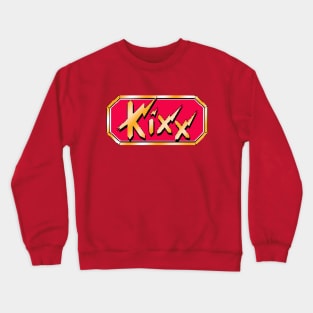 Retro Computer Games Kixx Software Pixellated Crewneck Sweatshirt